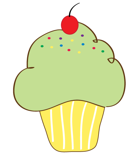 Free Cupcake Clipart Pictures And Free Printable Cupcake Wrappers