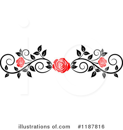 Free  Rf  Rose Clipart Illustration  1187816 By Seamartini Graphics