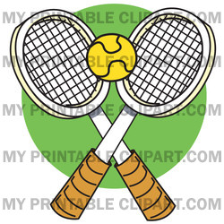 Funny Tennis Clip Art