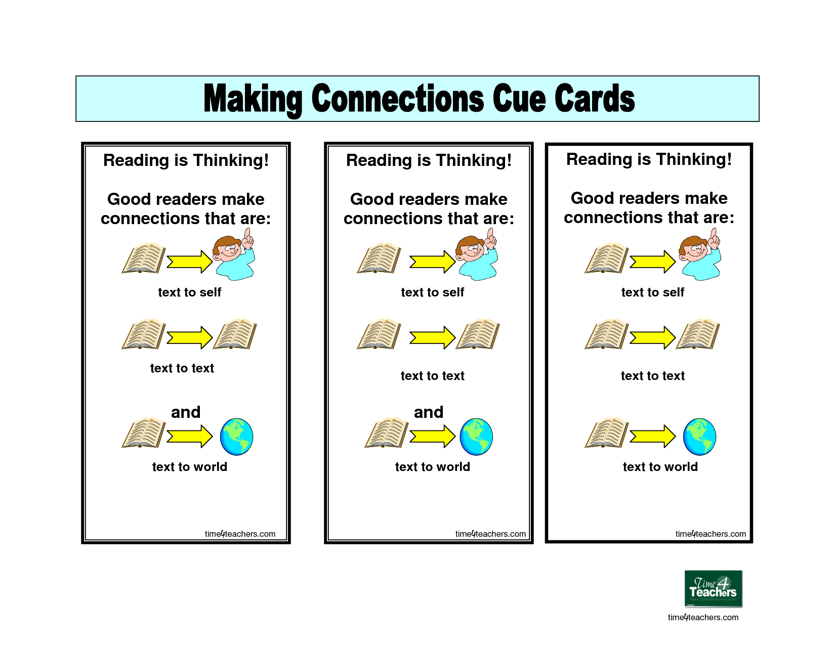 Making Connections Cue Cards By Tandy By Ashrafp