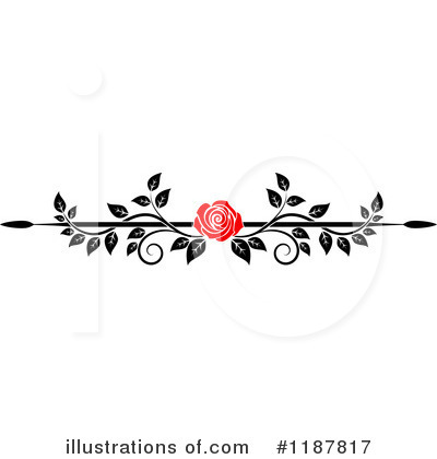 Rose Clipart  1187817 By Seamartini Graphics   Royalty Free  Rf  Stock
