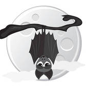Sleeping Bat Clip Art Illustrations  10 Sleeping Bat Clipart Eps