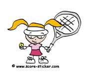     Tennis Boy Cartoon Tennis Girl Cartoon Tennis Player Cartoon Tennis