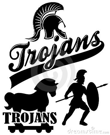 Trojan Clip Art Mascots