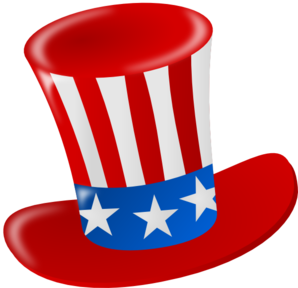 Uncle Sam American Hat Clip Art At Clker Com   Vector Clip Art Online