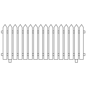 White Picket Fence Clipart Cliparts Of White Picket Fence Free
