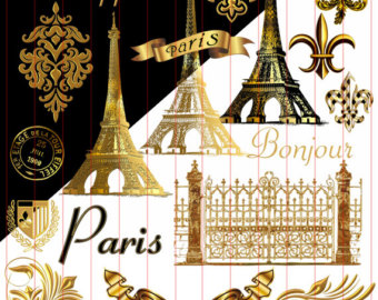 19 Paris Clip Art Designs Paris Clip Art Clipart By Detourdujour