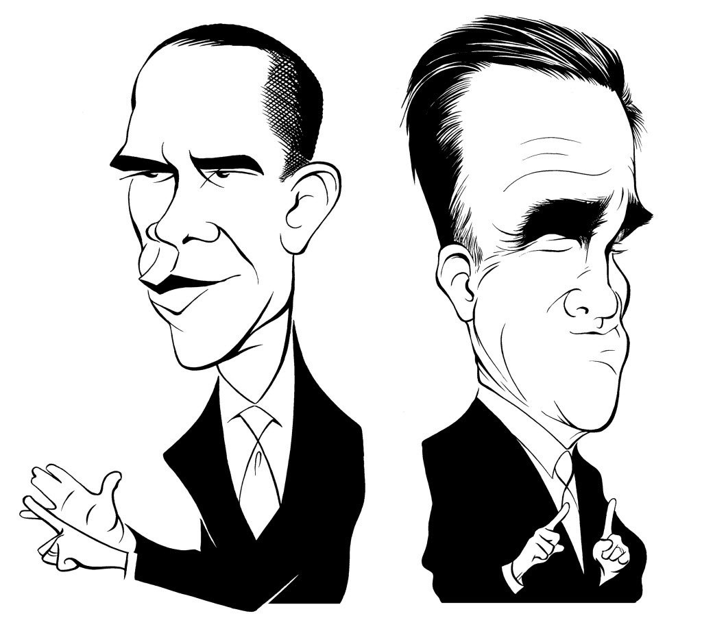 Barack Obama Cartoon Black And White President Barack Obama