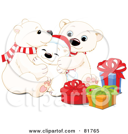 Cute Polar Bear Cub Sitting And Smiling Posters Art Prints By Pushkin
