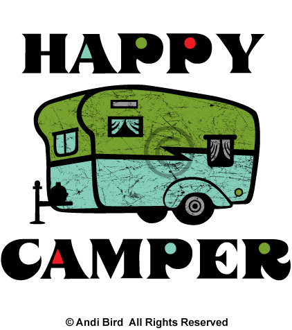 Happy Camper Graphic   Flickr   Photo Sharing