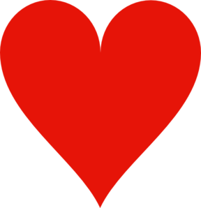 Heart Symbol Clip Art At Clker Com   Vector Clip Art Online Royalty