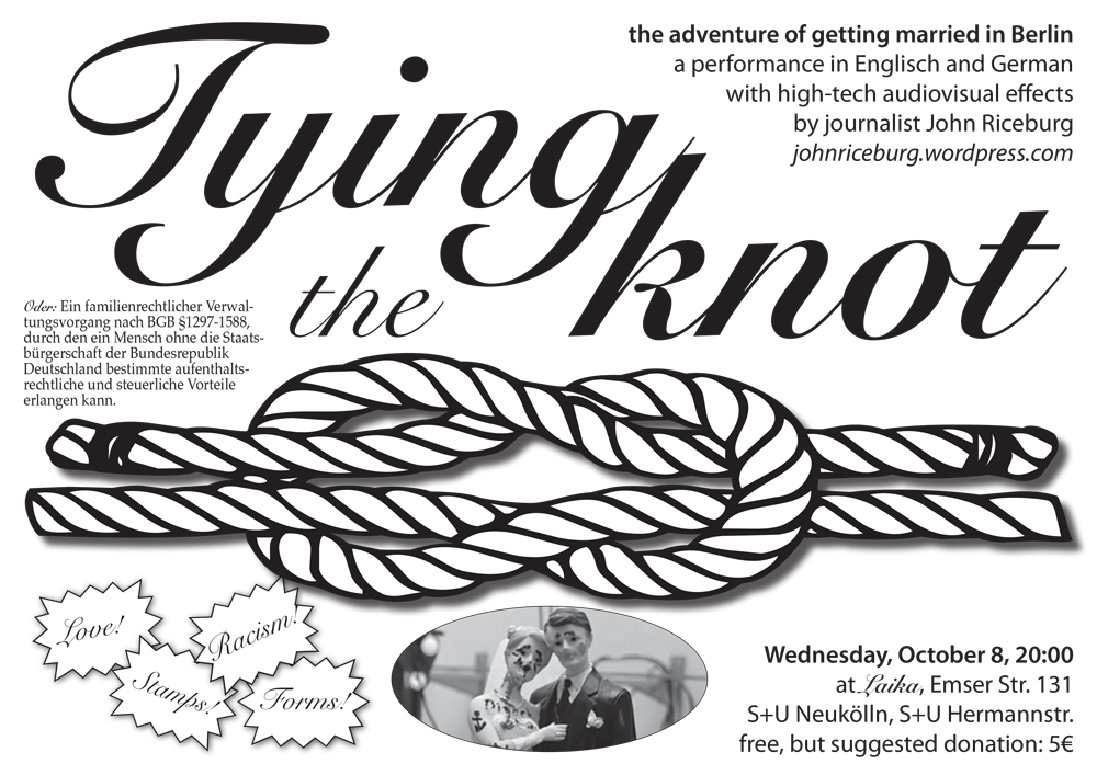Performance  Tying The Knot   John Riceburg
