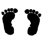 Seivo   Image   Baby Feet Free Clip Art   Seivo Web Search Engine