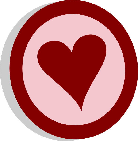 Symbol Heart Vote Clip Art At Clker Com   Vector Clip Art Online