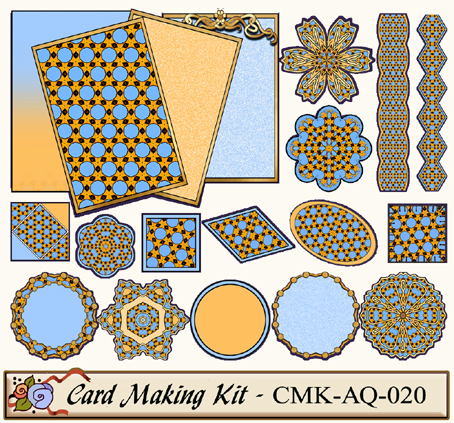     Card Making Kit   Make Your Own Cards With Clip Art Prints   For Cards