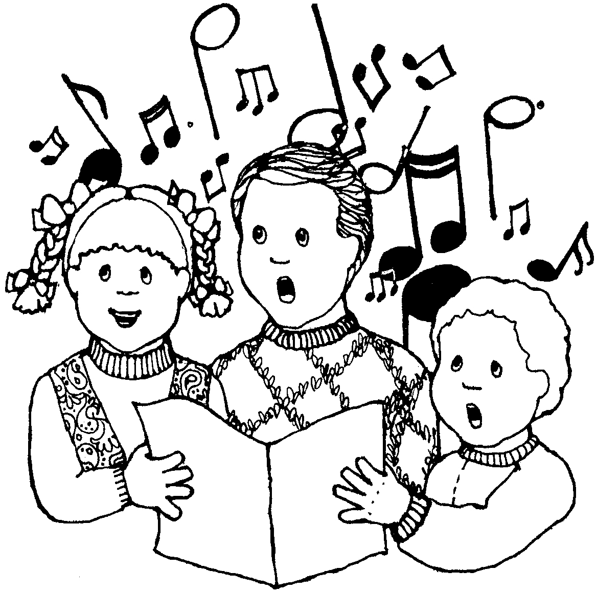 Choir Singing Clip Art Illinois Schools Choir