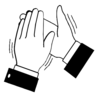 Clapping Hands Clip Art At Clker Com   Vector Clip Art Online Royalty