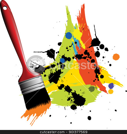 Color Spot S Background Stock Vector Clipart Abstract Color Spot