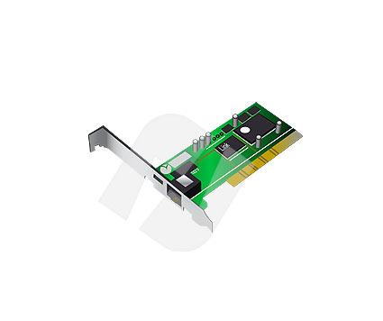 Ethernet Card Vector Clip Art   Poweredtemplate Com