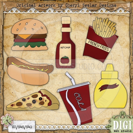 Food 1   Cheryl Seslar Country Clip Art   Digi Web Studio Clip Art    