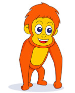 Free Orangutan Clipart   Clip Art Pictures   Graphics   Illustrations
