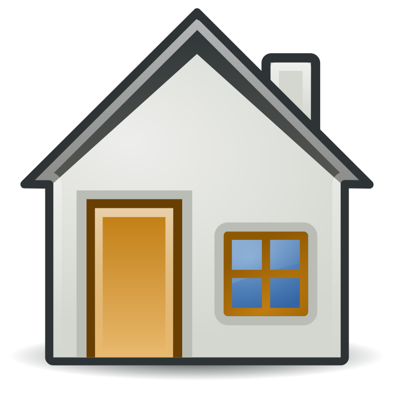 Free Simple House Icon Clip Art