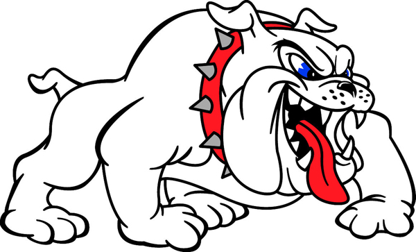 Georgia Bulldog Mascot Clip Art