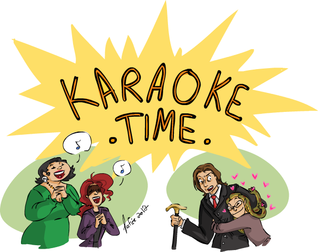 Karaoke Time By Mecaniquefairy D4zmcqa