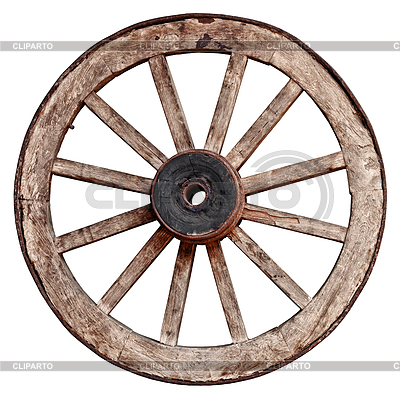 Old Wooden Wagon Wheel   High Resolution Stock Photo   Id 3778739