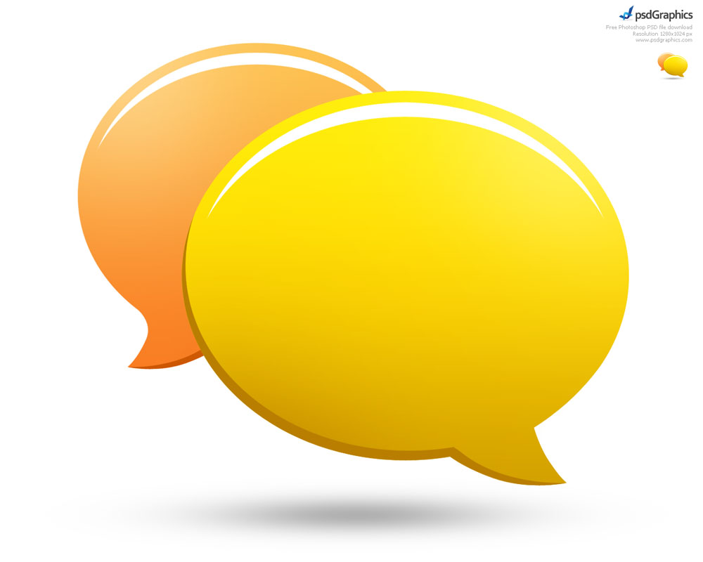 Psd Chat Icon   Free Images At Clker Com   Vector Clip Art Online    