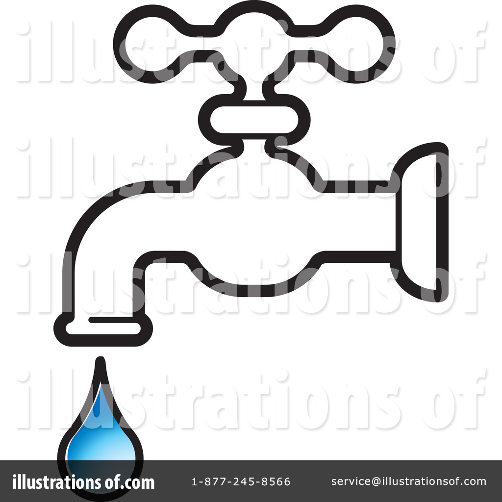 Rf  Faucet Clipart Illustration By Lal Perera   Stock Sample  1239011