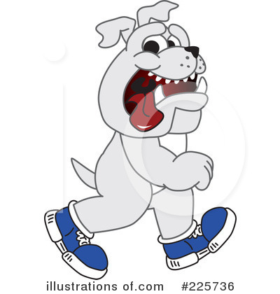 Royalty Free Rf Bulldog Mascot Clipart Illustration 225736 By