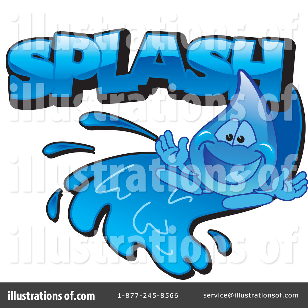 Royalty Free  Rf  Water Droplet Character Clipart Illustration  220705