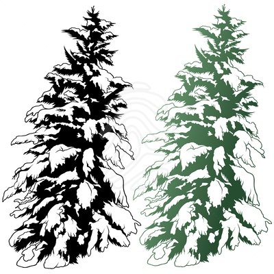 Snow Covered Forest Free Cliparts All Used For Free