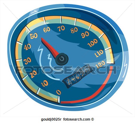 Stock Image Of Speedometer Speed Meter Dial Dashboard Automotive