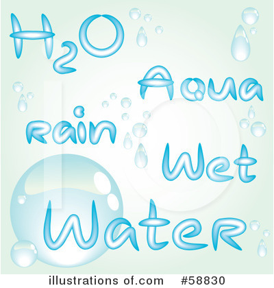 Water Clipart  58830   Illustration By Kaycee