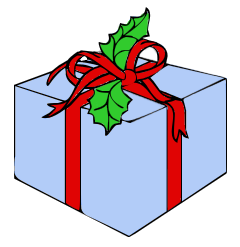 Box Red Ribbon If You Like This Clip Art Share Them With You Friends