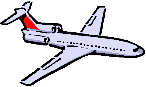 Clipart Airplane Flying Airplane Clip Art Image