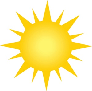 Clipart Sun Clip Art Illustration Of Bright Yellow Sun 0071 0812 1116