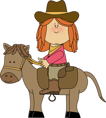 Cowgirl On Horse Clip Art   Clipart Best