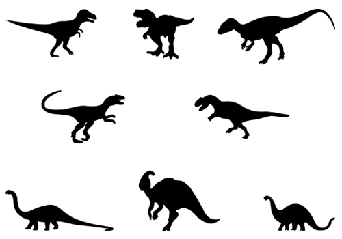 Dinosaur Silhouettecategory  Animal Vector Graphics