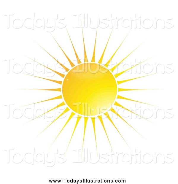 Of A Bright Summer Sun New Clip Art Melisende Vector