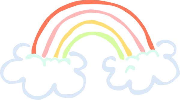 Rainbow Clip Art At Clker Com   Vector Clip Art Online Royalty Free