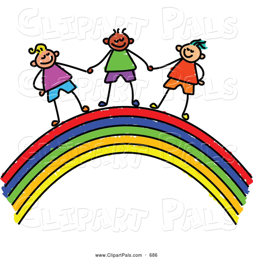 Rainbow Clip Art Layout   Clipart Panda   Free Clipart Images