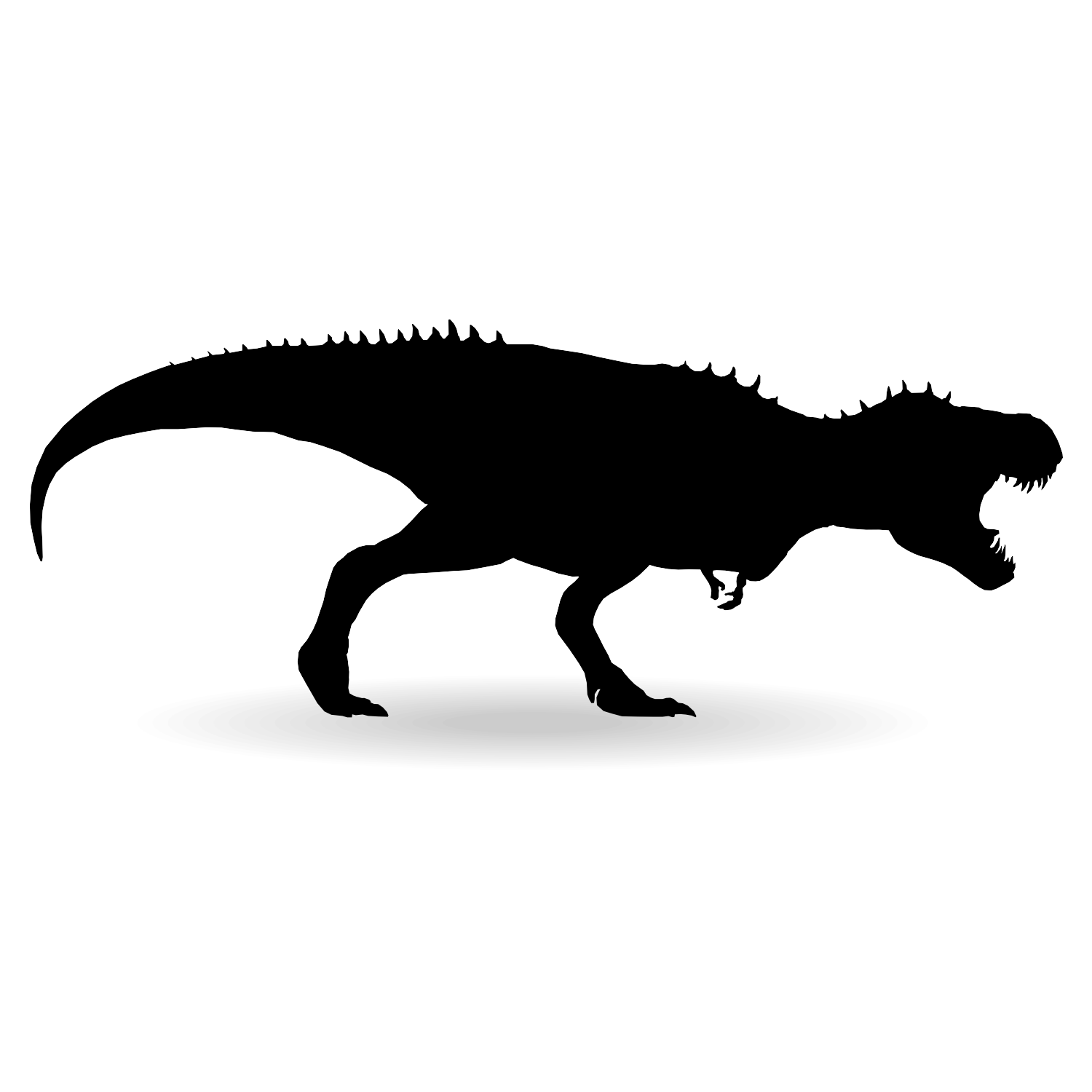 Rex Dinosaur Silhouette Clip Art