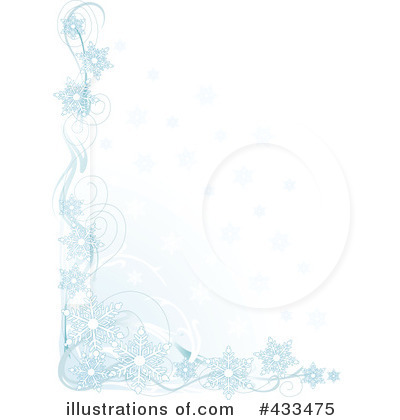 Snowflakes Clipart  433475 By Maria Bell   Royalty Free  Rf  Stock