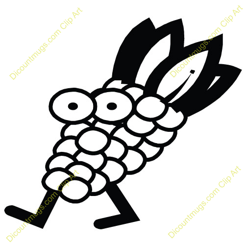 Thanksgiving Corn Clip Art Live Walking Ear Of Corn For