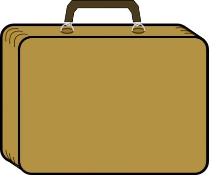 Transportation Little Tan Suitcase Jona Transport Luggage Suitcases