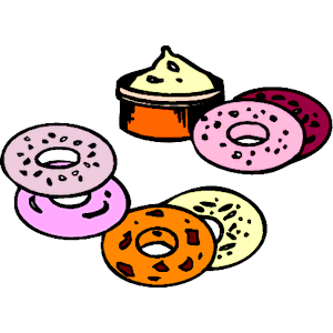 Bagels   Cream Cheese Clipart Cliparts Of Bagels   Cream Cheese Free