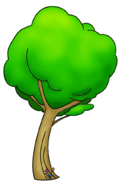 Cartoon Trees St   Free Images At Clker Com   Vector Clip Art Online    